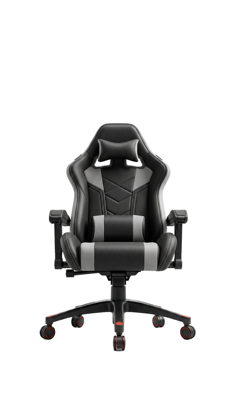 A modern broadcast studio chair awaiting the next author interview